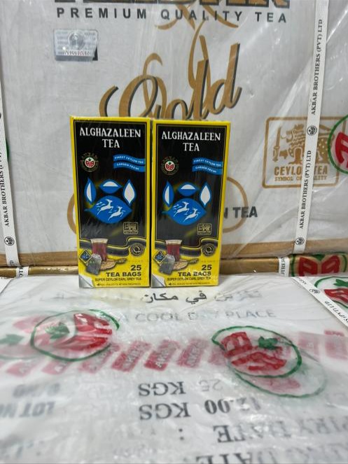 چای الغزالین تی بگ عطری بسته ۲۵ عددی