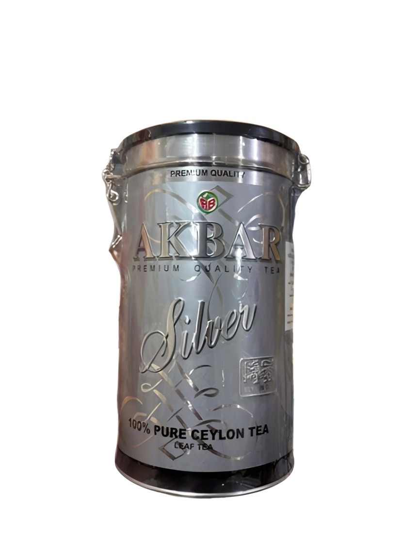 چای اکبر سیلور ۳۰۰ گرمی قوطی