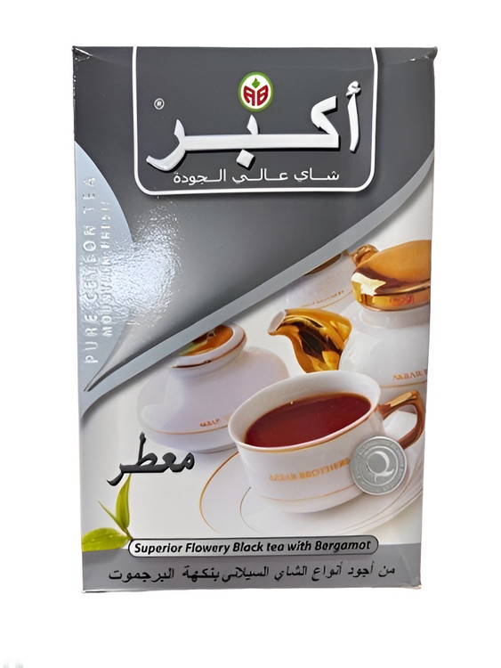 چای اکبر قلمی ارل گری ۵۰۰ گرم