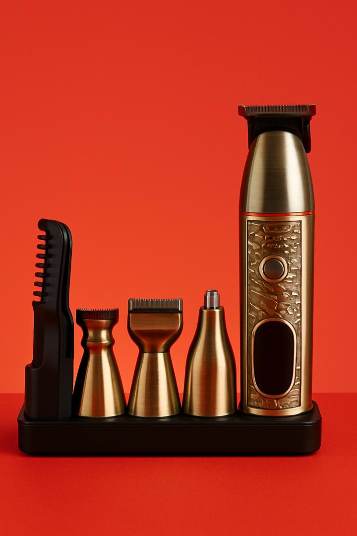 ست کامل ماشین اصلاح حرفه‌ای کیمی KM-5859