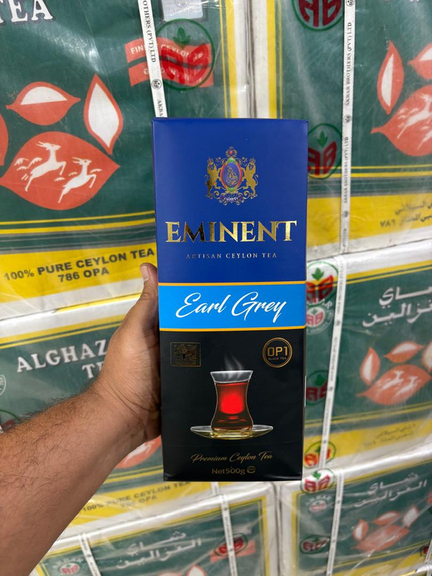خرید چای امیننت Earl Grey نیم کیلو
