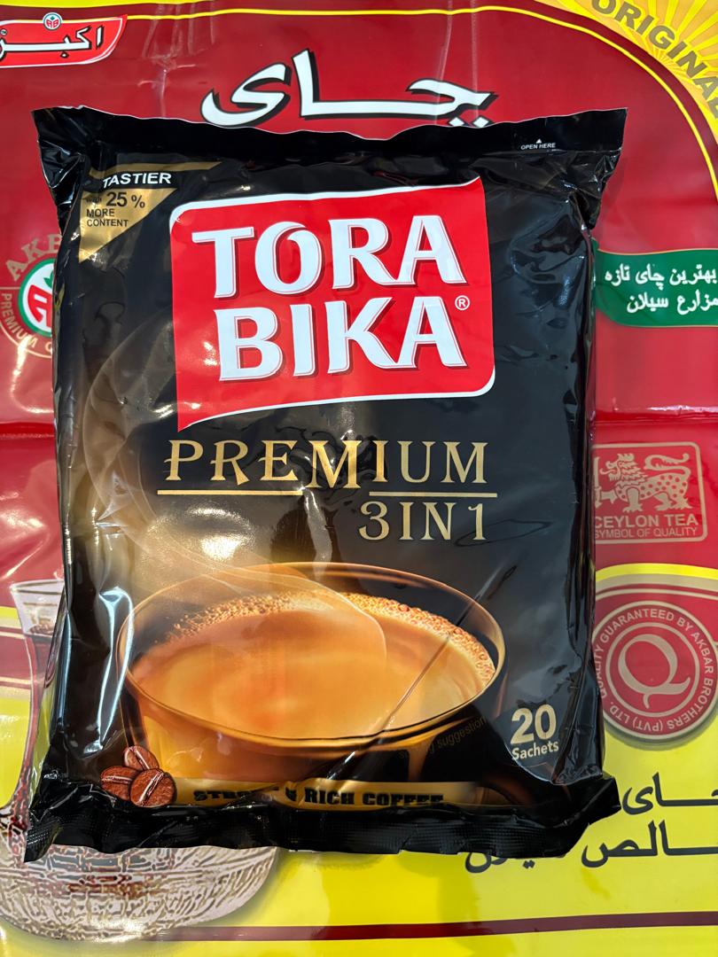 کافی میکس ۳ در ۱ Tora Bika پرمیوم ساشه ۲۰ عددی