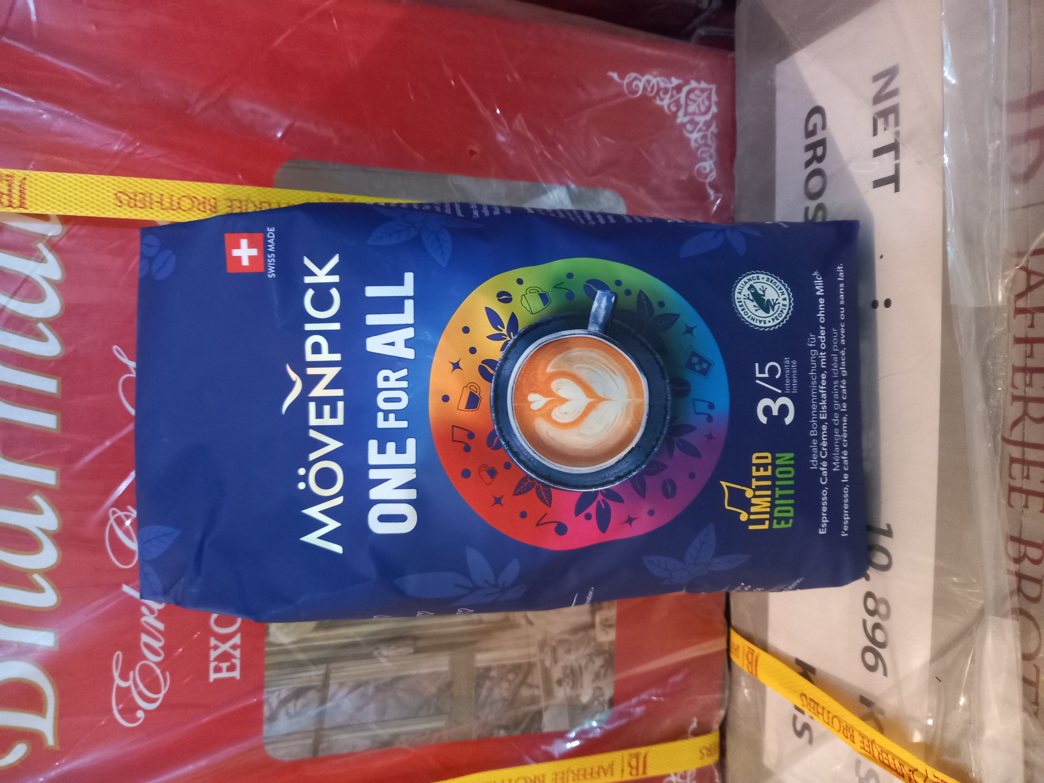 دانه قهوه موون پیک وان فور اور ۱ کیلو 